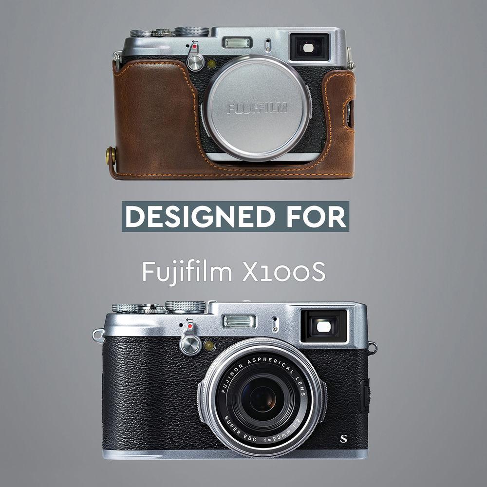 MegaGear Ever Ready PU Leather Half Case for Fujifilm X100S