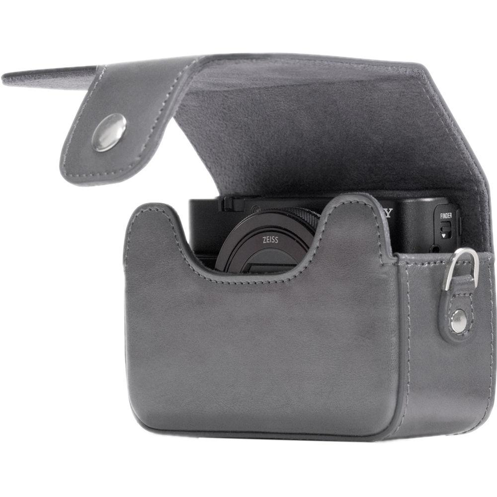 MegaGear Leather Case with Belt Loop for Select RX100 Series Cameras