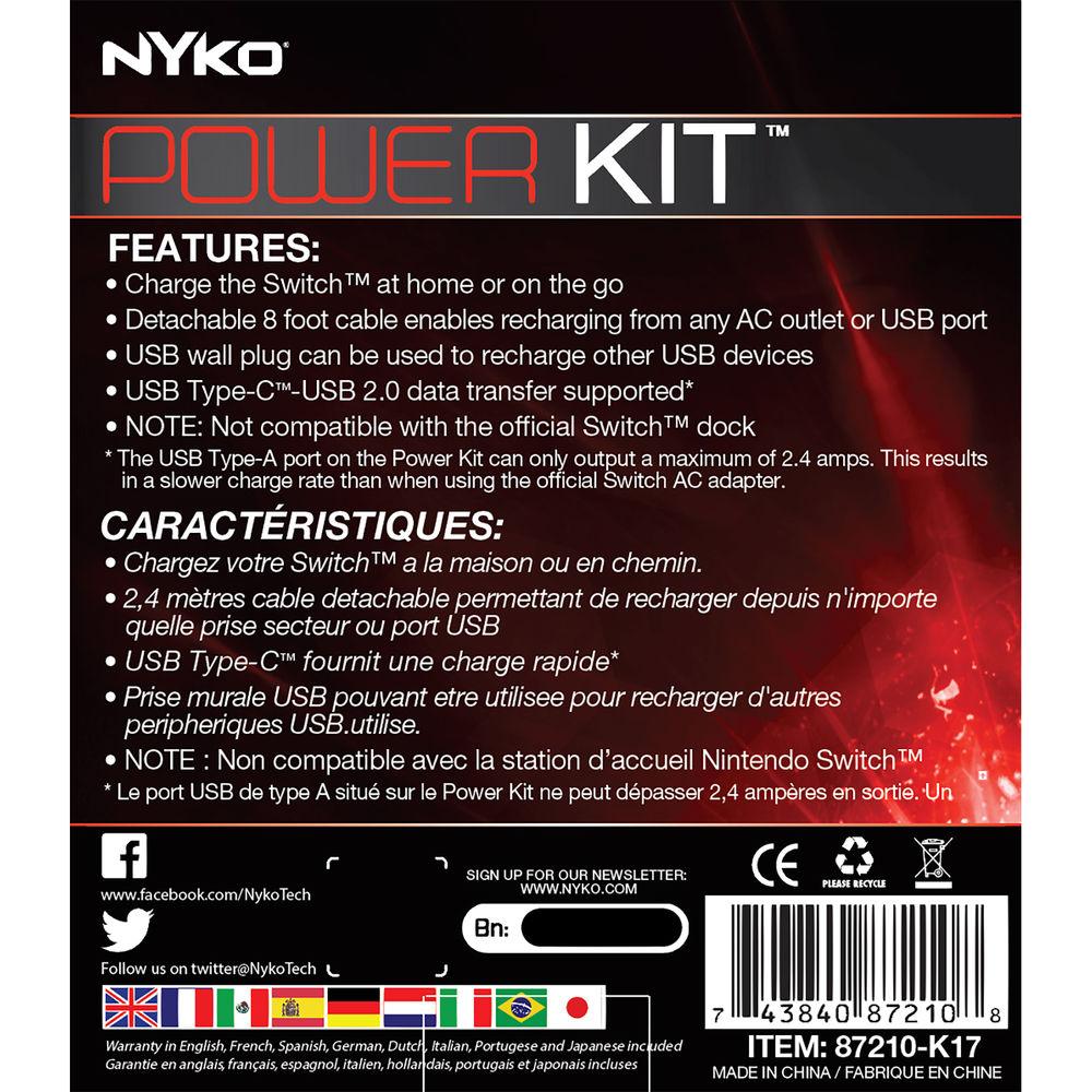 Nyko Power Kit for Nintendo Switch