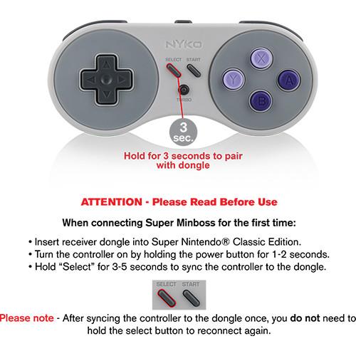 Nyko Super Miniboss Controller for SNES Classic Edition