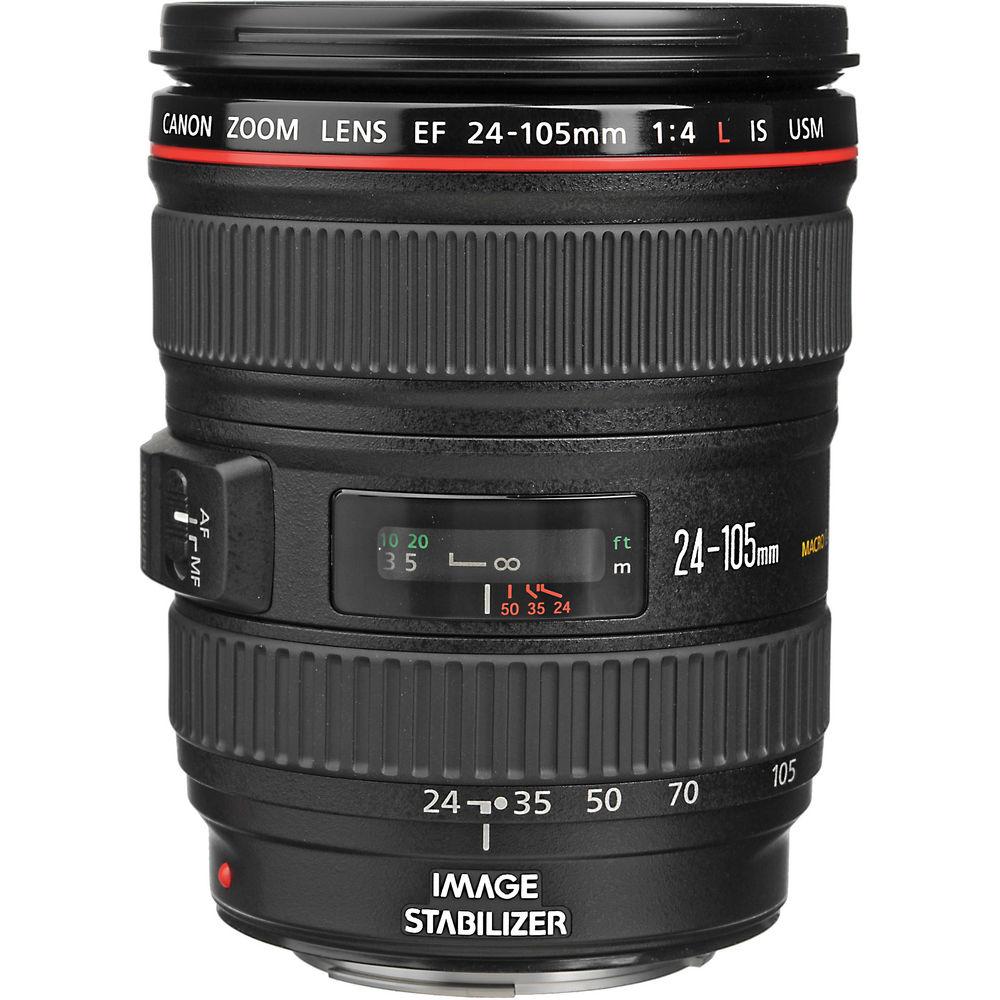 Canon EF 24-105mm f 4L IS USM Lens - Refurbished