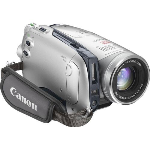 Canon VIXIA HV20 HDV Camcorder, 1 2.7" 2.96MP CMOS Sensor, 1920 x 1080 Resolution, 24p Frame Rate, with 10x Optical Zoom, Optical Image Stabilizer, HDMI, Hot Shoe and HC miniSD Card Slot - Refurbished