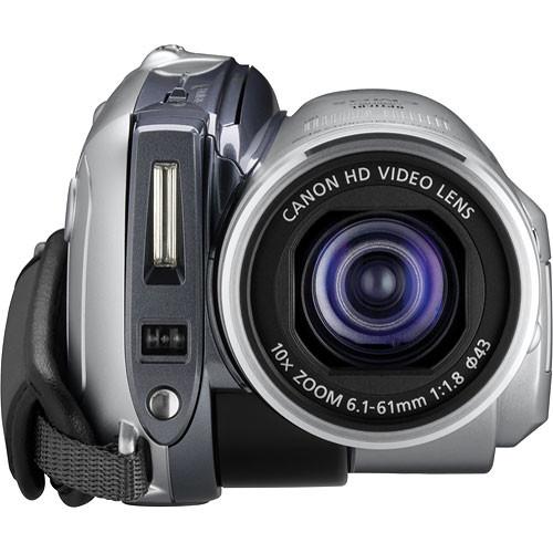 Canon VIXIA HV20 HDV Camcorder, 1 2.7" 2.96MP CMOS Sensor, 1920 x 1080 Resolution, 24p Frame Rate, with 10x Optical Zoom, Optical Image Stabilizer, HDMI, Hot Shoe and HC miniSD Card Slot - Refurbished