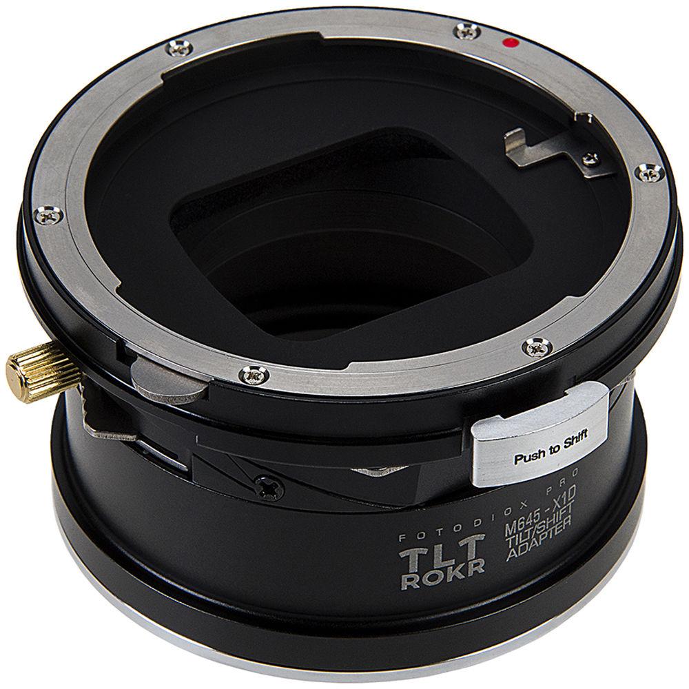 FotodioX Pro TLT ROKR Tilt Shift Adapter for Mamiya 645 Mount Lens to Hasselblad XCD Mount Camera