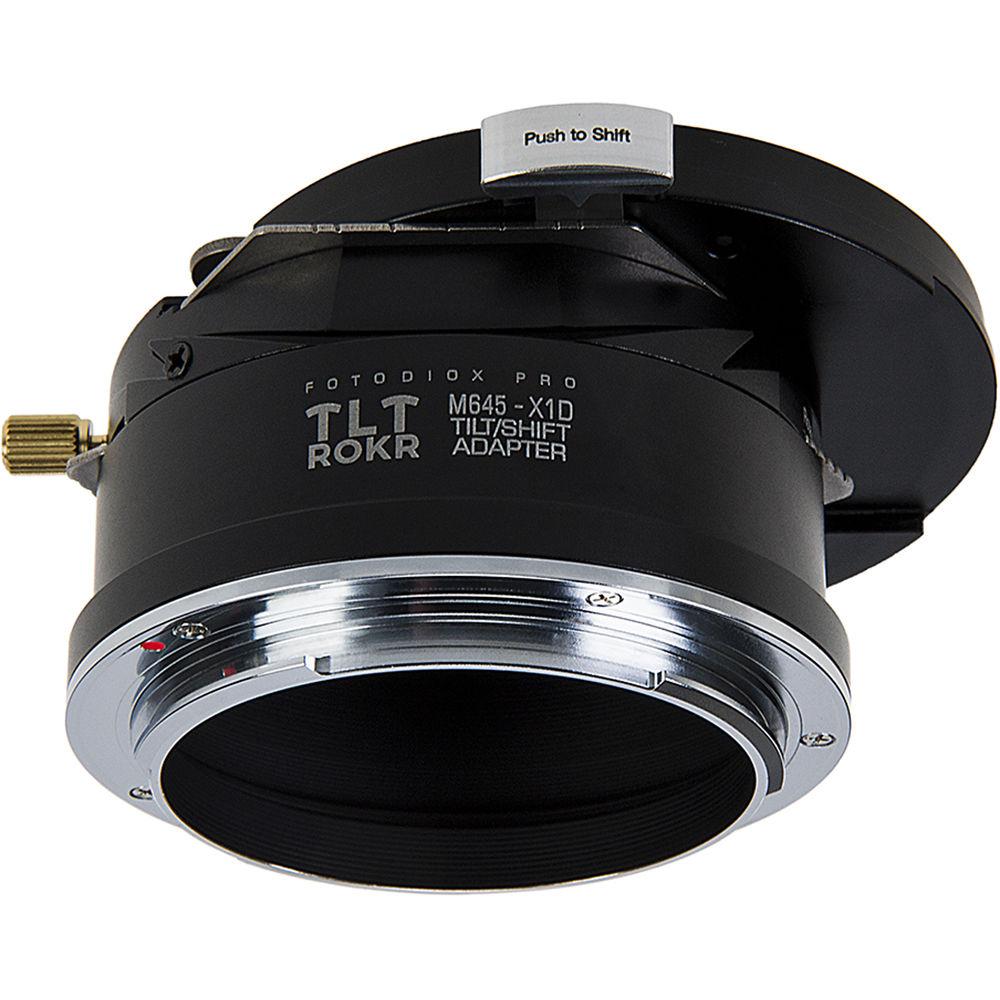 FotodioX Pro TLT ROKR Tilt Shift Adapter for Mamiya 645 Mount Lens to Hasselblad XCD Mount Camera