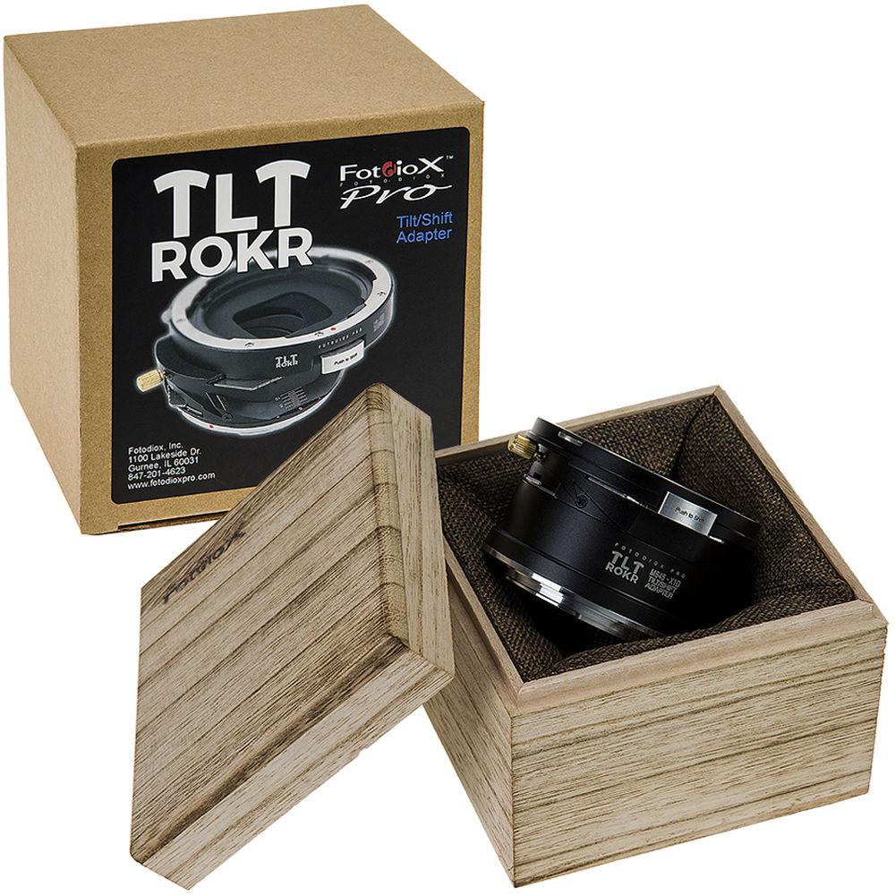 FotodioX Pro TLT ROKR Tilt Shift Adapter for Mamiya 645 Mount Lens to Hasselblad XCD Mount Camera