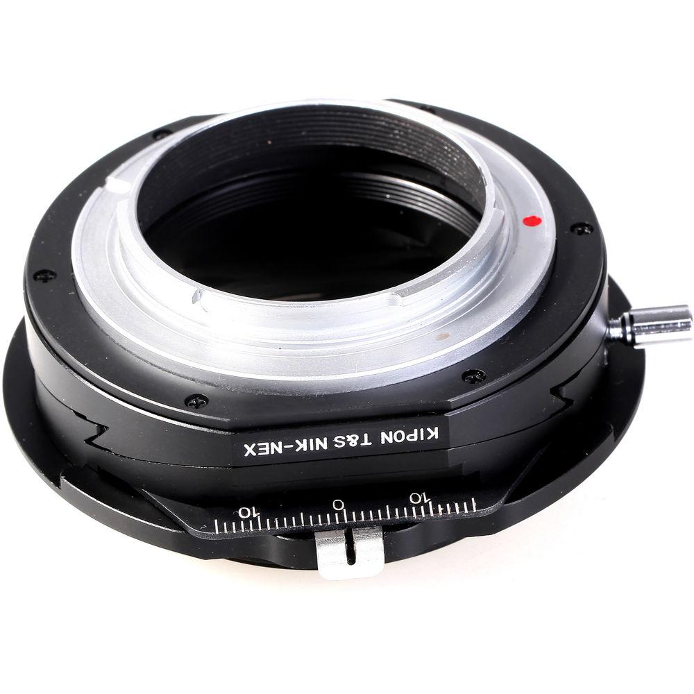 KIPON Lens Mount Adapter for Nikon Lens to Sony E-Mount Camera With Tilt-Shift Functionality