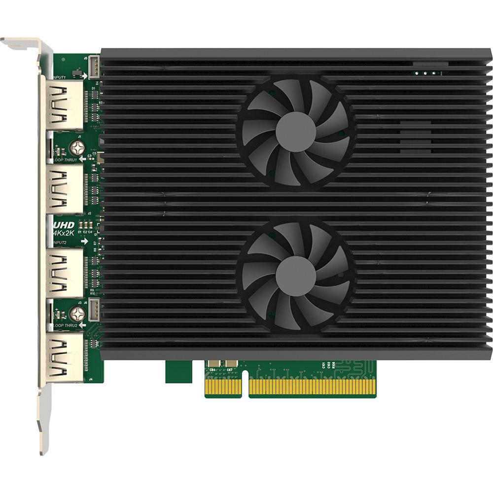 Magewell PCIE X4 2-Channel HDMI Ultra HD 4KP60 Loop Through