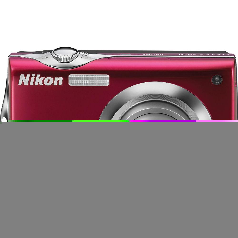 Nikon Coolpix S4000 Digital Camera - Refurbished