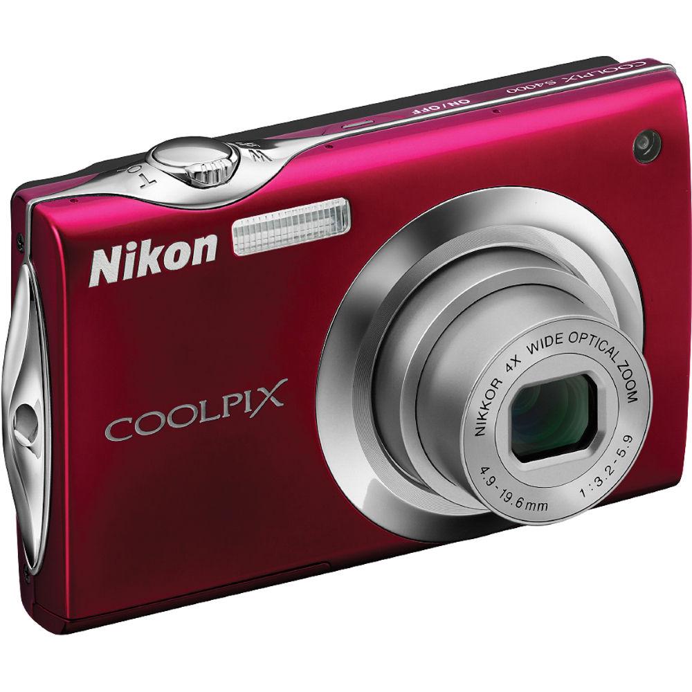 Nikon Coolpix S4000 Digital Camera - Refurbished