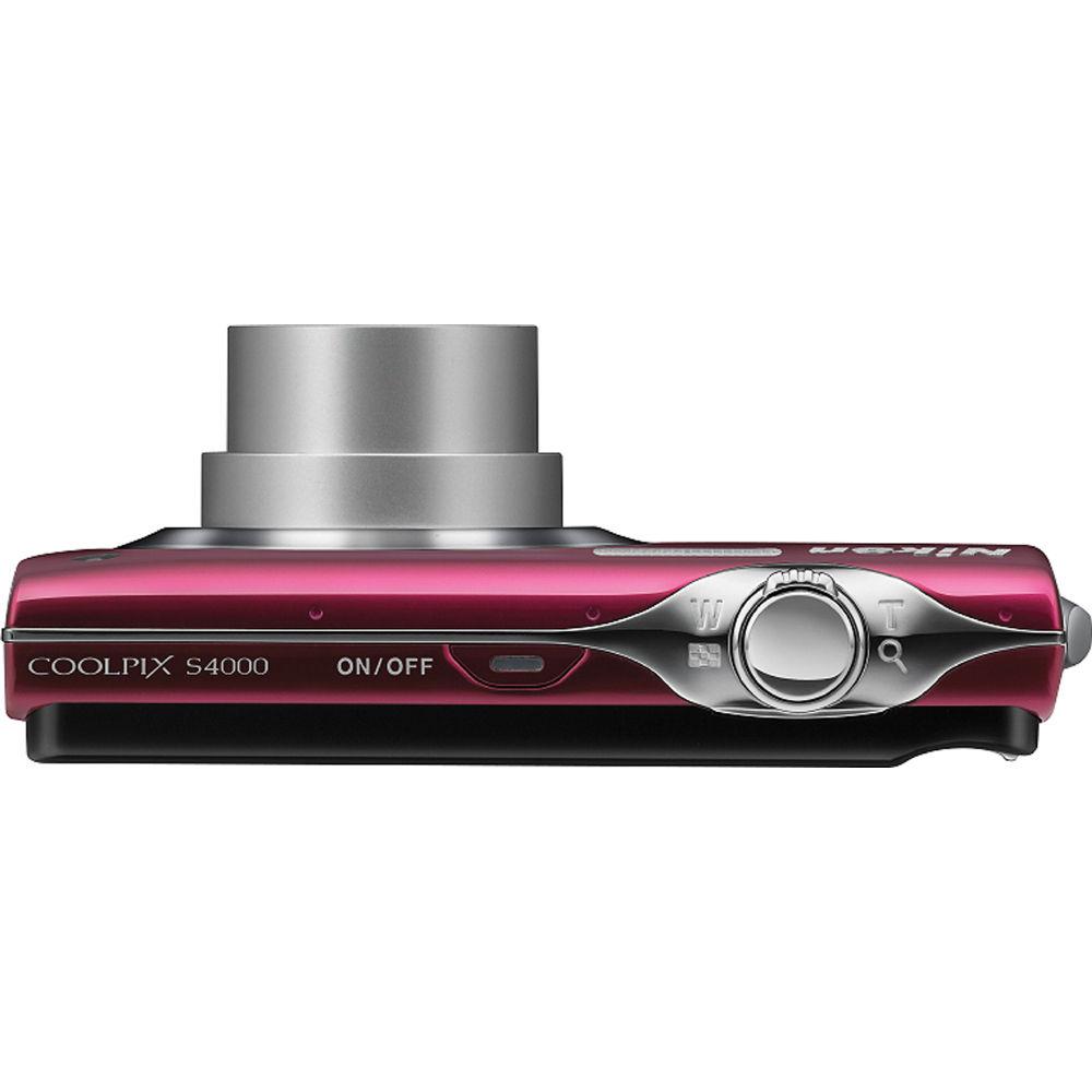 Nikon Coolpix S4000 Digital Camera - Refurbished