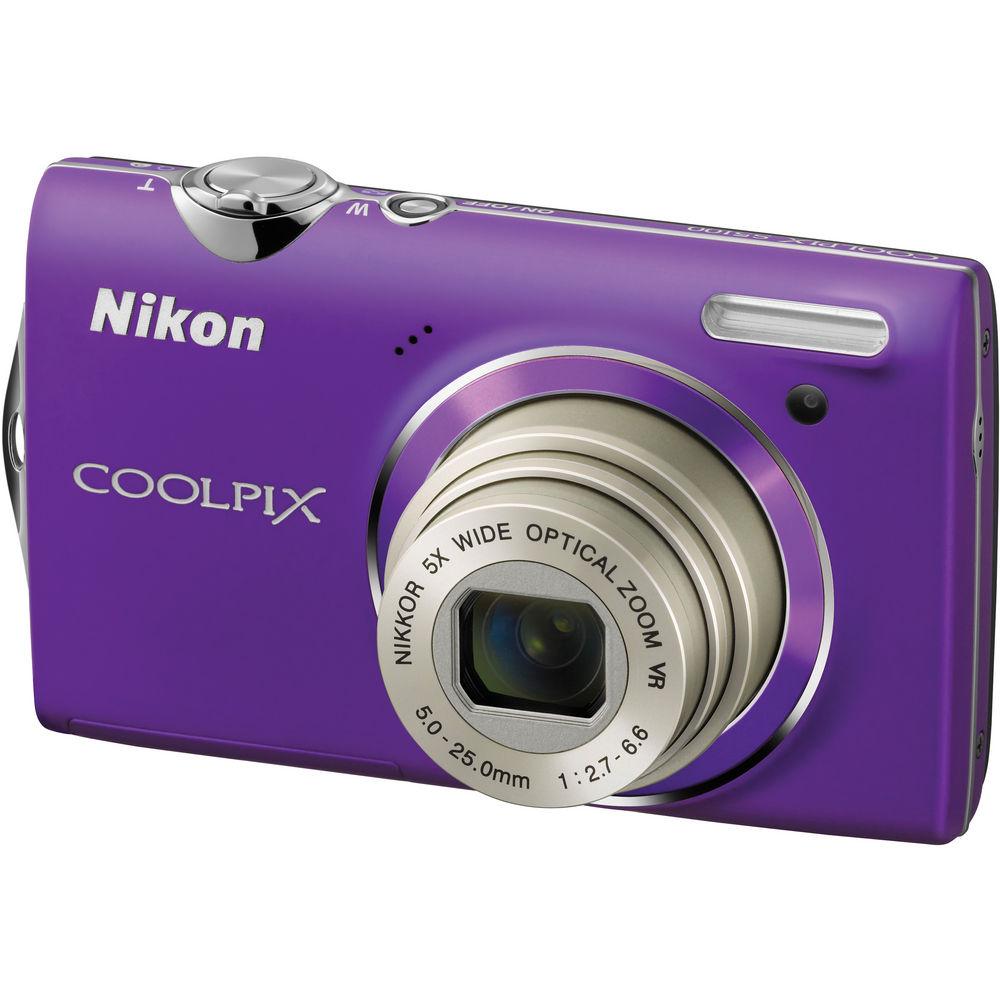 Nikon CoolPix S5100 Compact Digital Camera - Refurbished