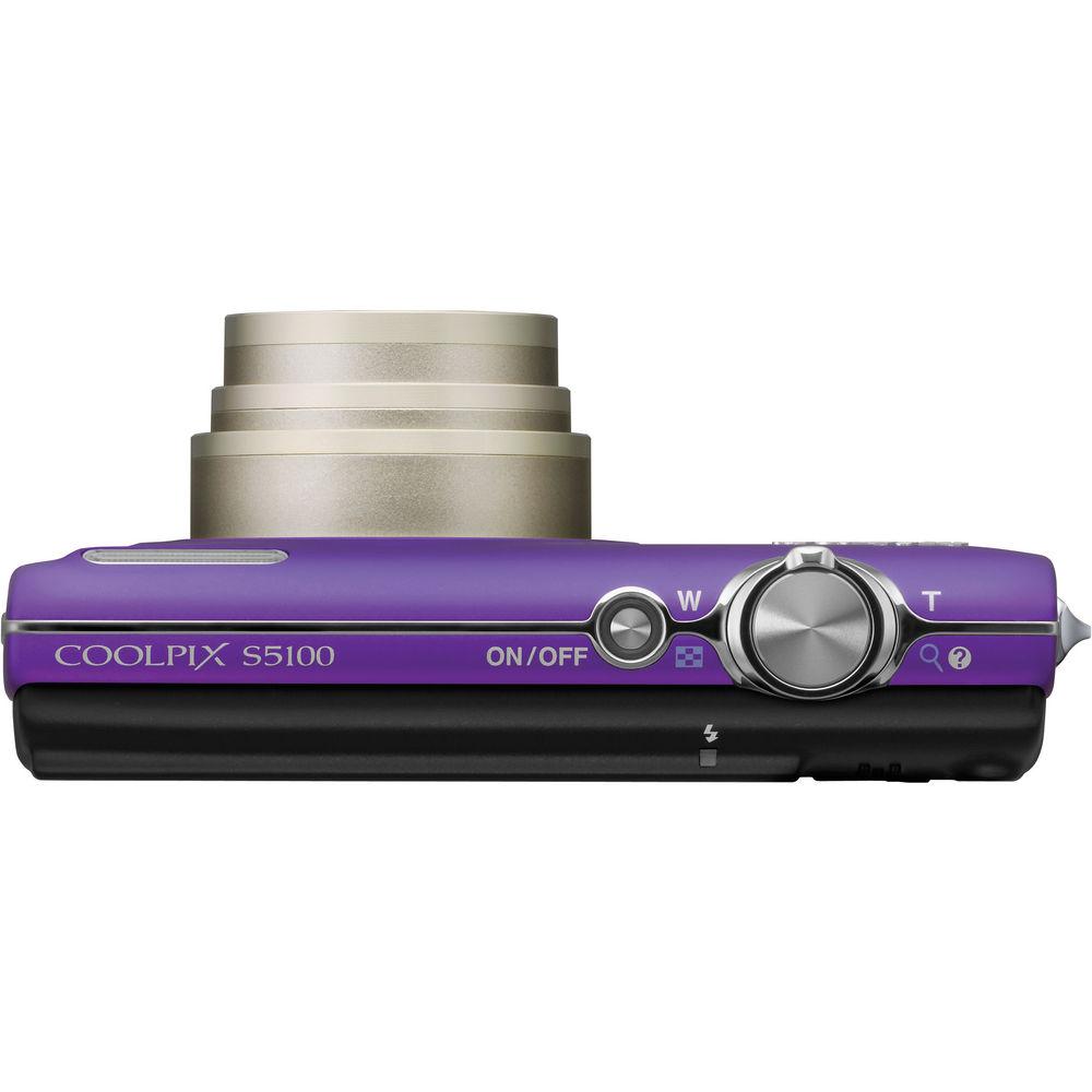 Nikon CoolPix S5100 Compact Digital Camera - Refurbished