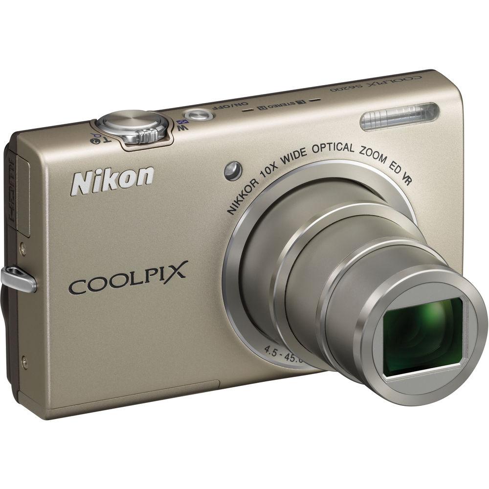 Nikon Coolpix S6200 Digital Camera - Refurbished