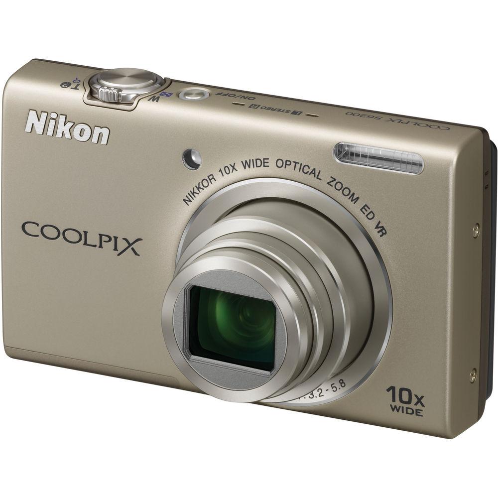 Nikon Coolpix S6200 Digital Camera - Refurbished