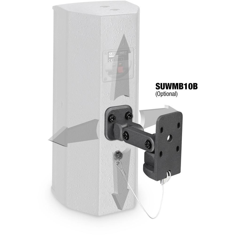 LD Systems Passive Installation Speaker - 2x4" LF 1" HF 180W 60 X 60 Dispersion