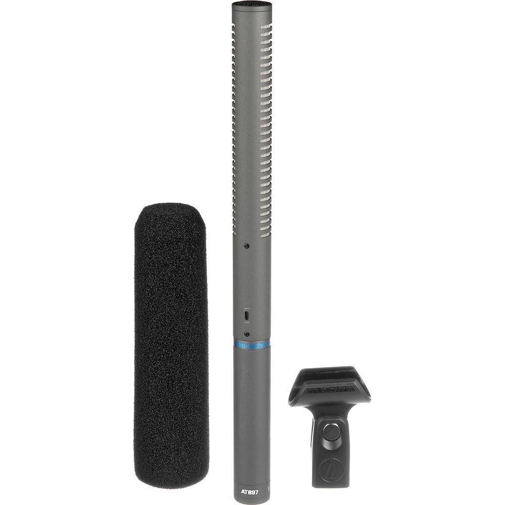 Audio-Technica AT897 Line and Gradient Condenser Microphone, Audio-Technica, AT897, Line, Gradient, Condenser, Microphone