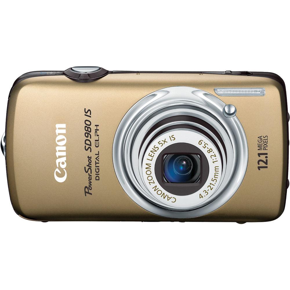 Canon PowerShot SD980 IS Digital Camera - Refurbished