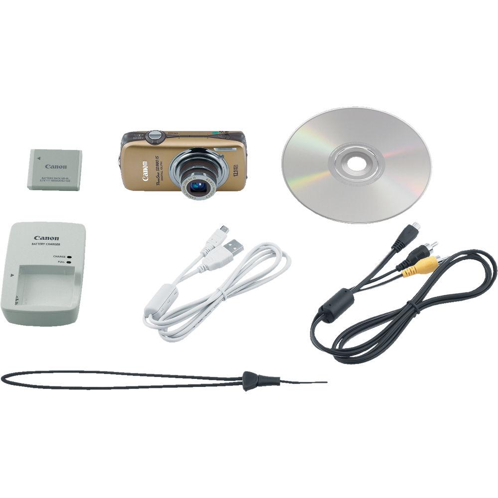 Canon PowerShot SD980 IS Digital Camera - Refurbished