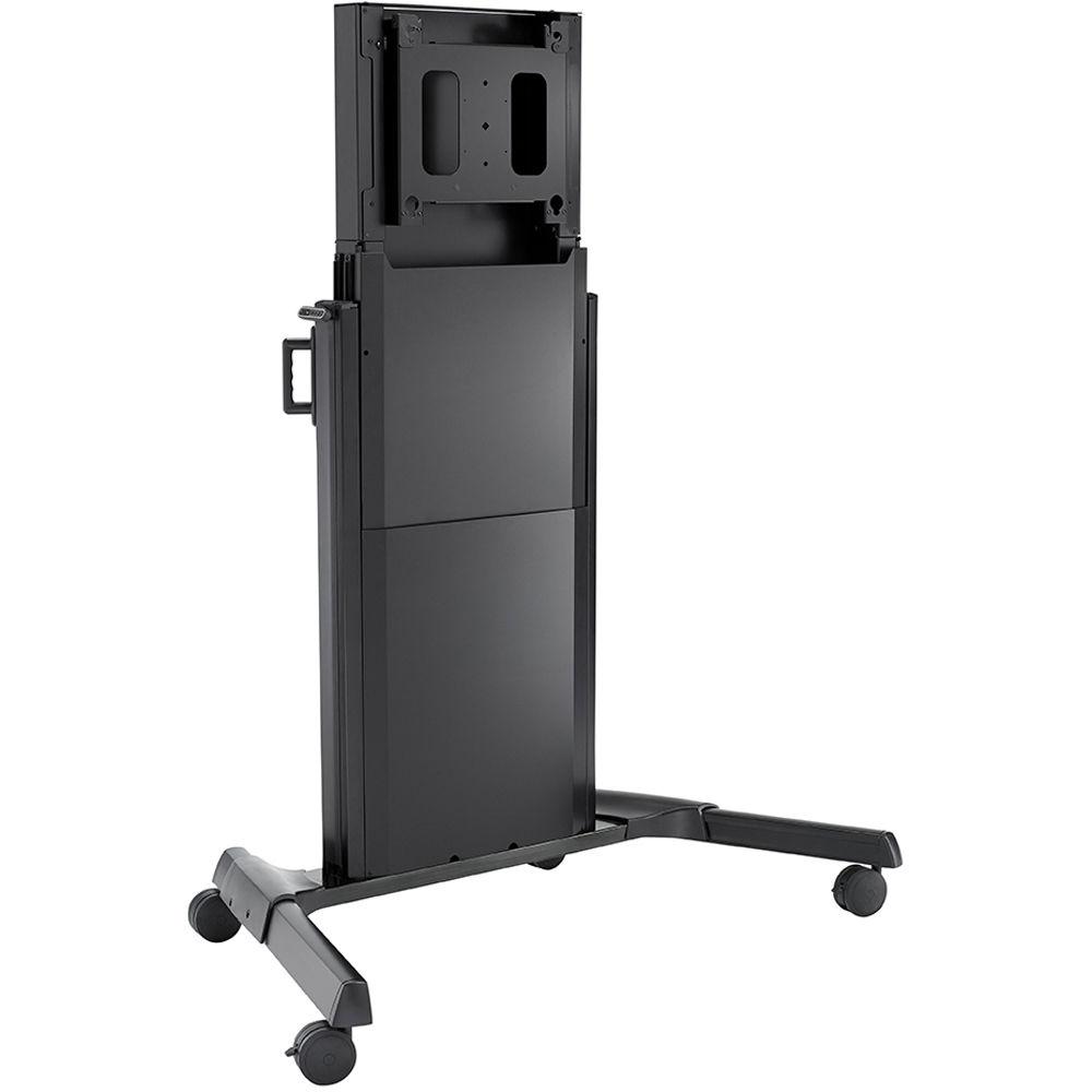 InFocus Motorized Lift Assist Mobile Cart for Panels up to 310 Pounds