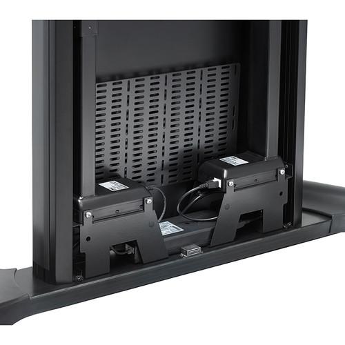 InFocus Motorized Lift Assist Mobile Cart for Panels up to 310 Pounds