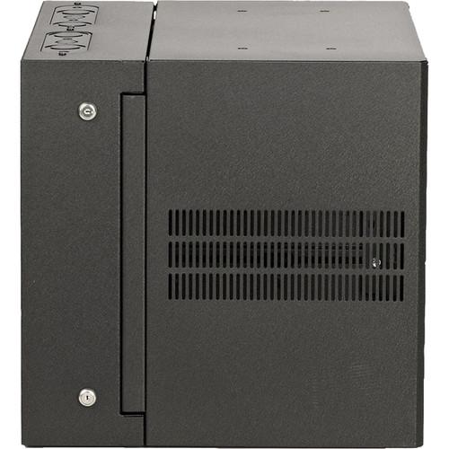 Lowell Manufacturing Rack-Sectional Wall Mount-7U, 19" Deep, 1-Pair Adjustable Rails