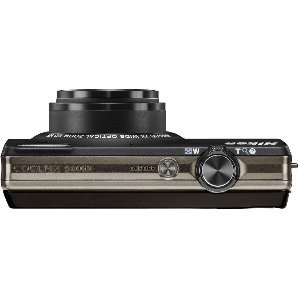 Nikon CoolPix S6000 Digital Camera - Refurbished