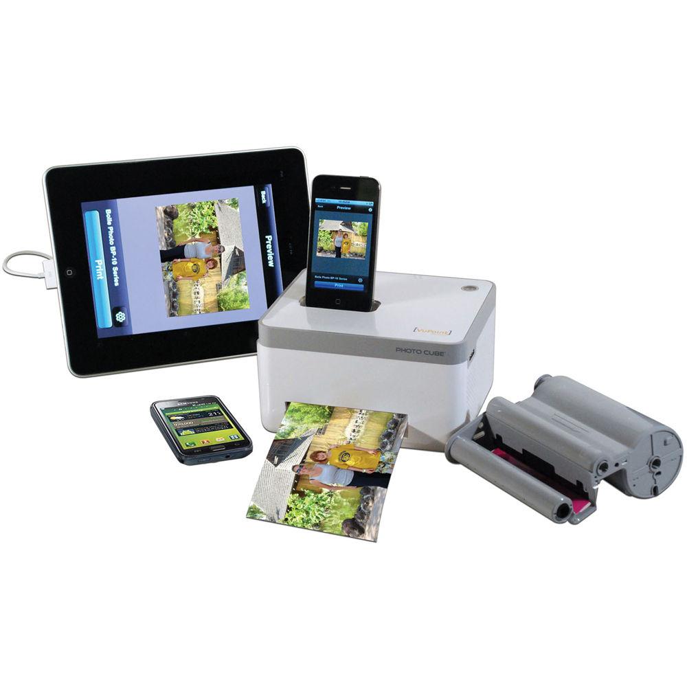 VuPoint Solutions Photo Cube Compact Photo Printer - Refurbished