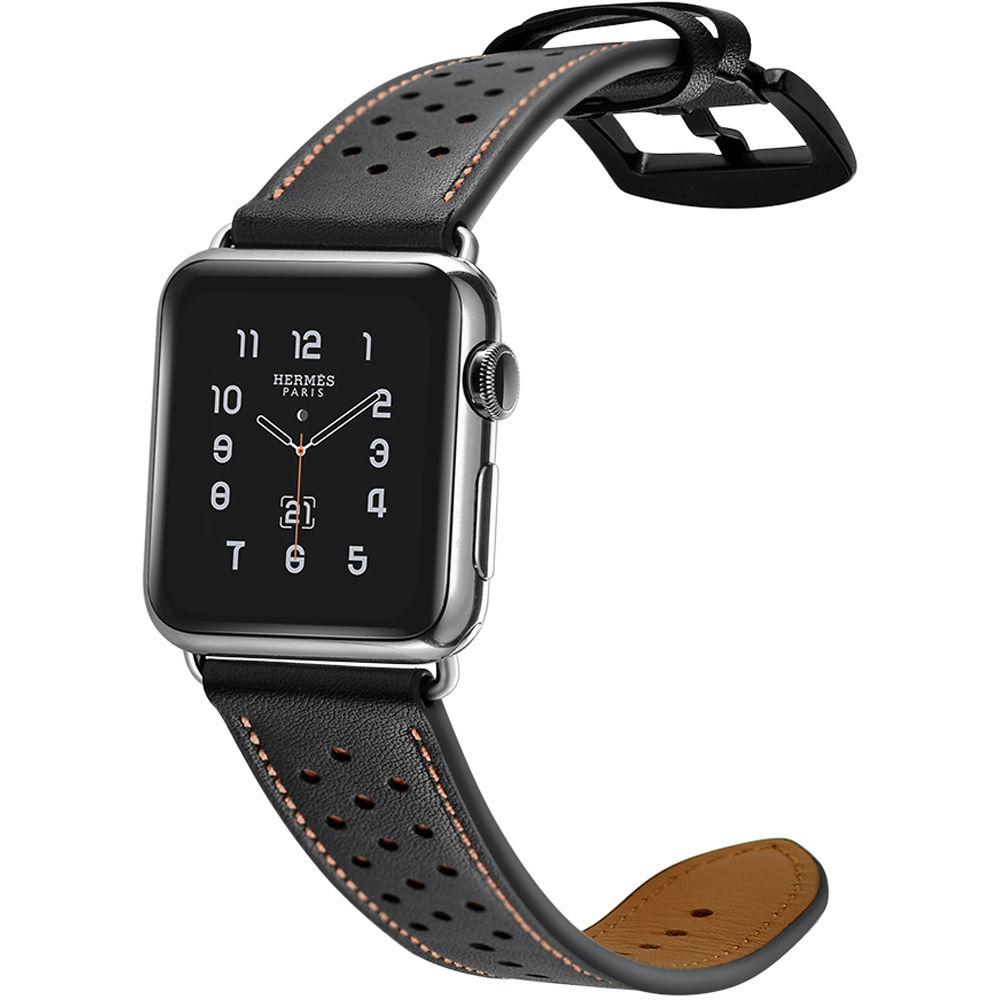 CASEPH Genuine Leather Band for 42mm 44mm Apple Watch