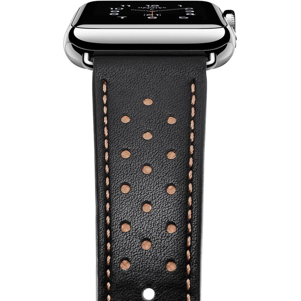 CASEPH Genuine Leather Band for 42mm 44mm Apple Watch