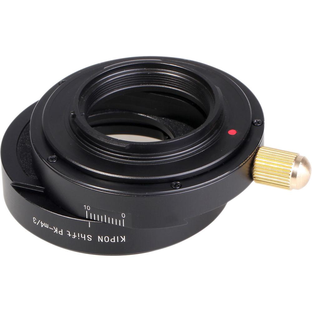 KIPON Lens Mount Adapter for Pentax K Lens to Micro Four Thirds-Mount Camera with Shift Functionality