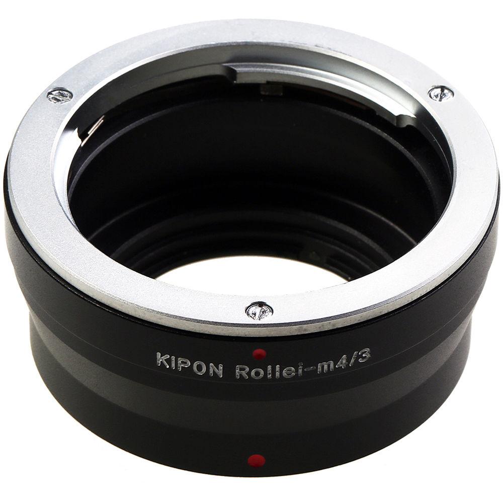 KIPON Lens Mount Adapter for Rolleiflex Quick-Bayonet Mount Lens to Micro Four Thirds-Mount Camera