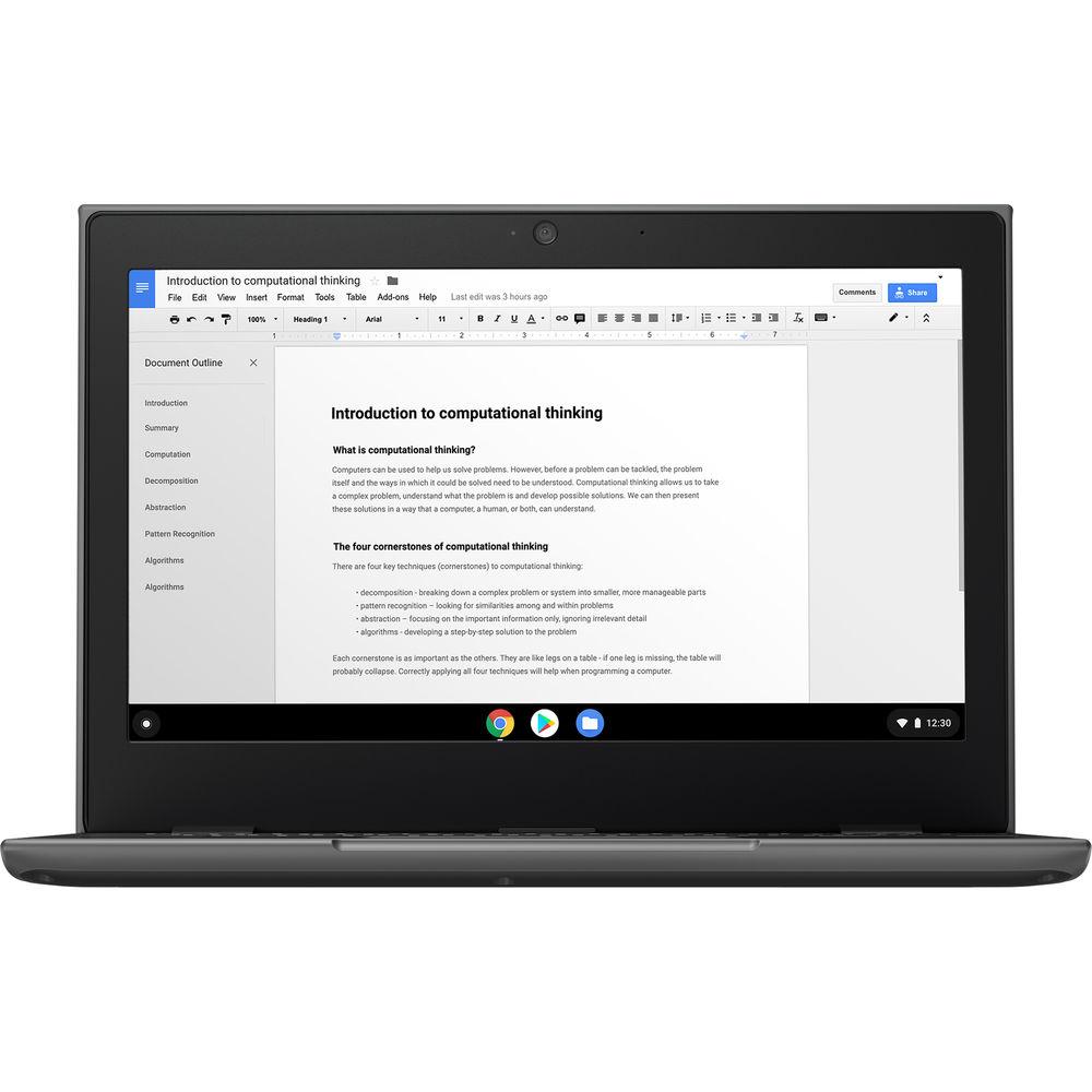 Lenovo 11.6" 100e Chromebook 2nd Gen