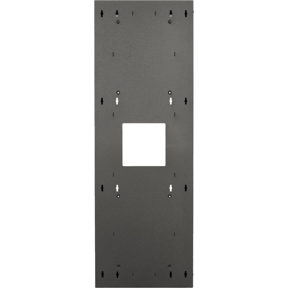 Lowell Manufacturing Rack-Sectional Wall Mount-35U, 23" Deep, 1-Pair Adjustable Rails