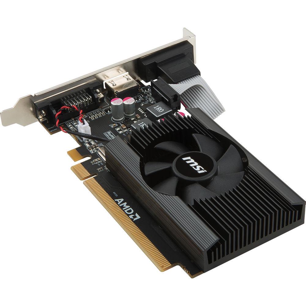 MSI Radeon R7 240 2GD3 64B LP Graphics Card