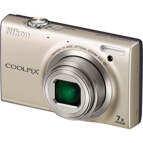 Nikon Coolpix S6100 Digital Camera - Refurbished
