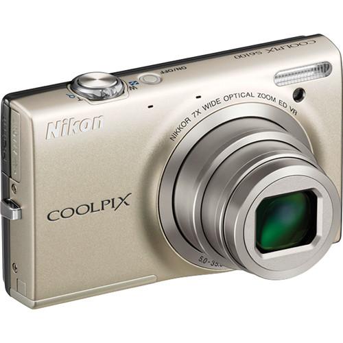 Nikon Coolpix S6100 Digital Camera - Refurbished
