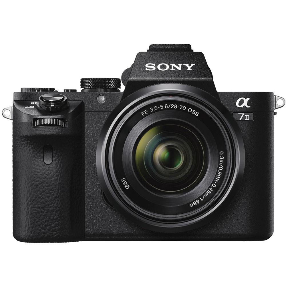 Sony Alpha a7 II Mirrorless Digital Camera with FE 28-70mm f 3.5-5.6 OSS Lens