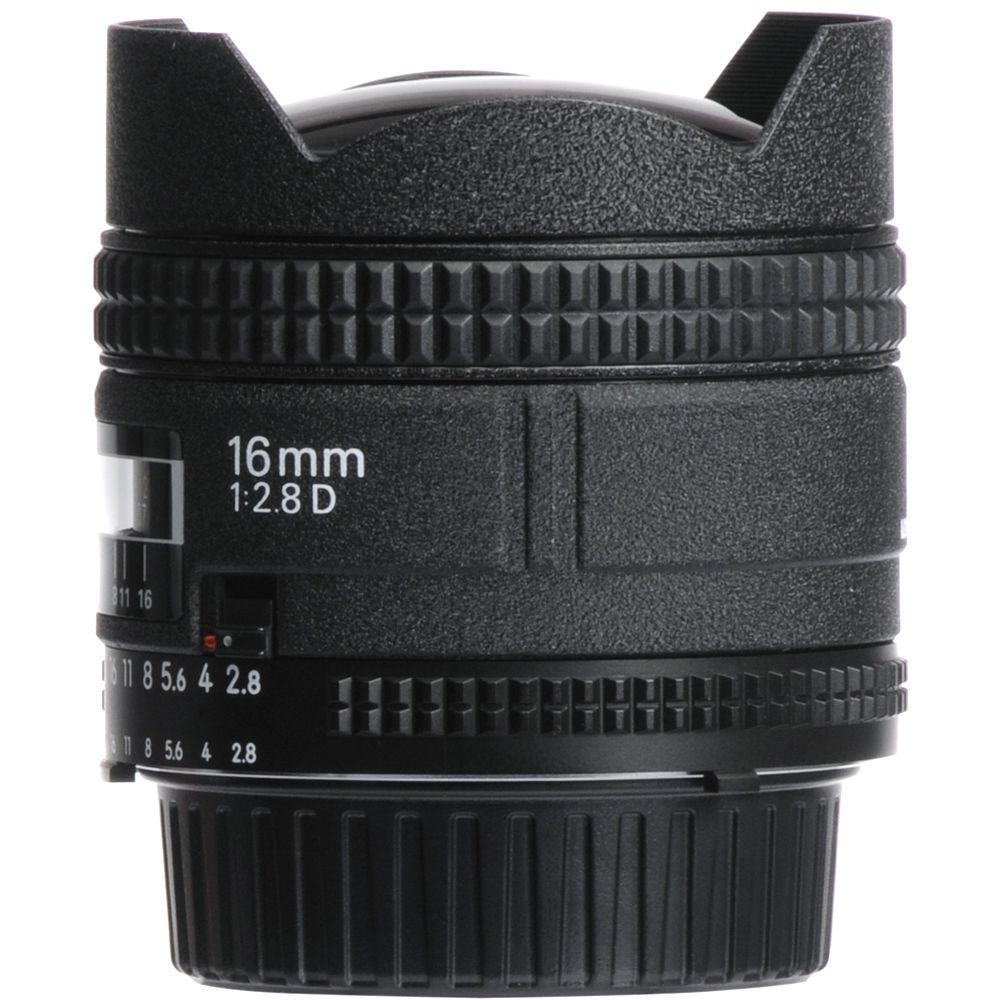 Nikon AF Fisheye-NIKKOR 16mm f 2.8D Lens