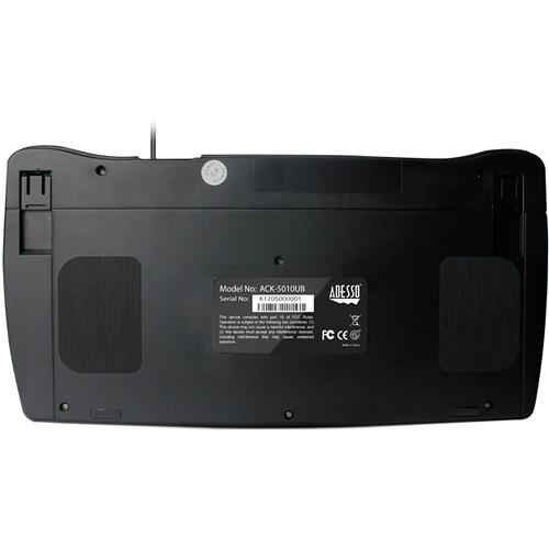 Adesso Wired Mini-Trackball Keyboard