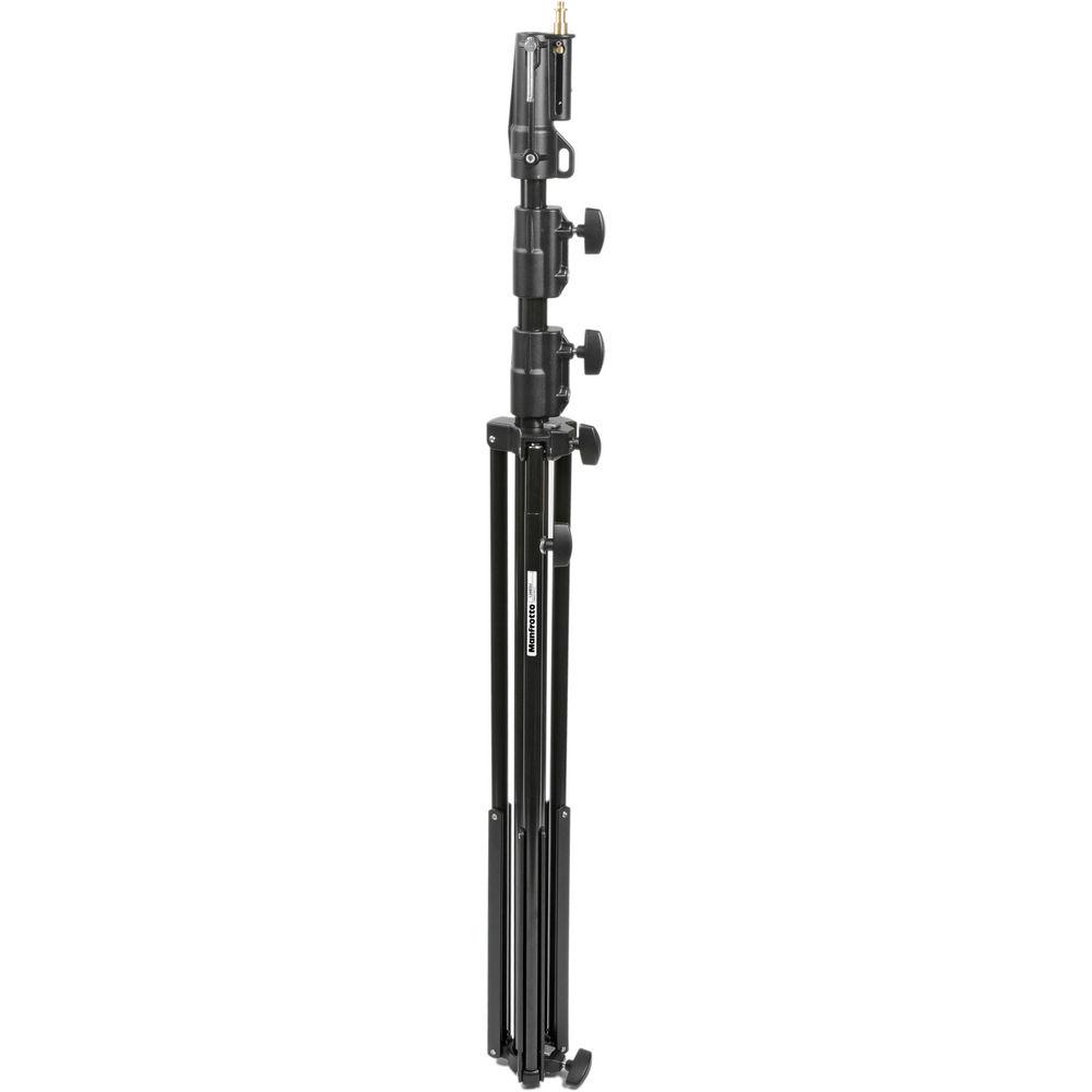 Manfrotto 126BSU Heavy Duty Steel Cine Stand, Black - 11