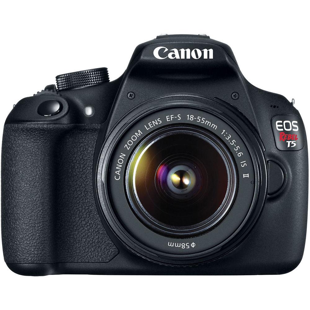 Canon EOS Rebel T5 DSLR Camera with 18-55mm Lens - Refurbished