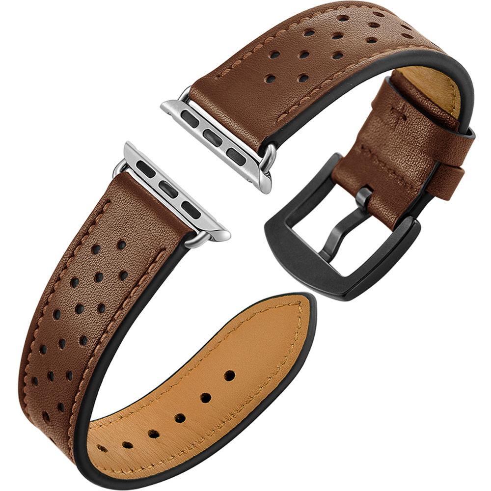 CASEPH Genuine Leather Band for 38mm 40mm Apple Watch