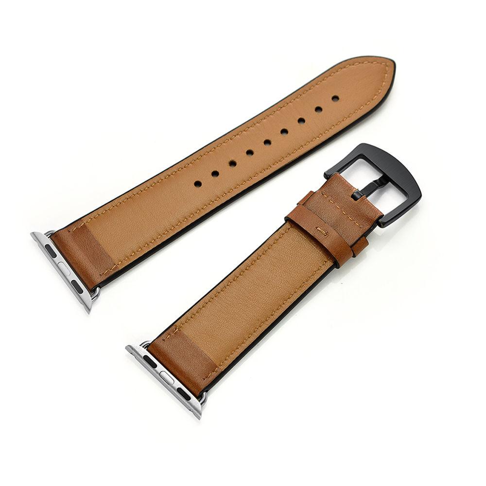 CASEPH Genuine Leather Band for 38mm 40mm Apple Watch