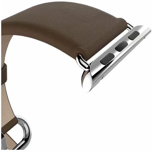 CASEPH Leather Band for 42mm 44mm Apple Watch