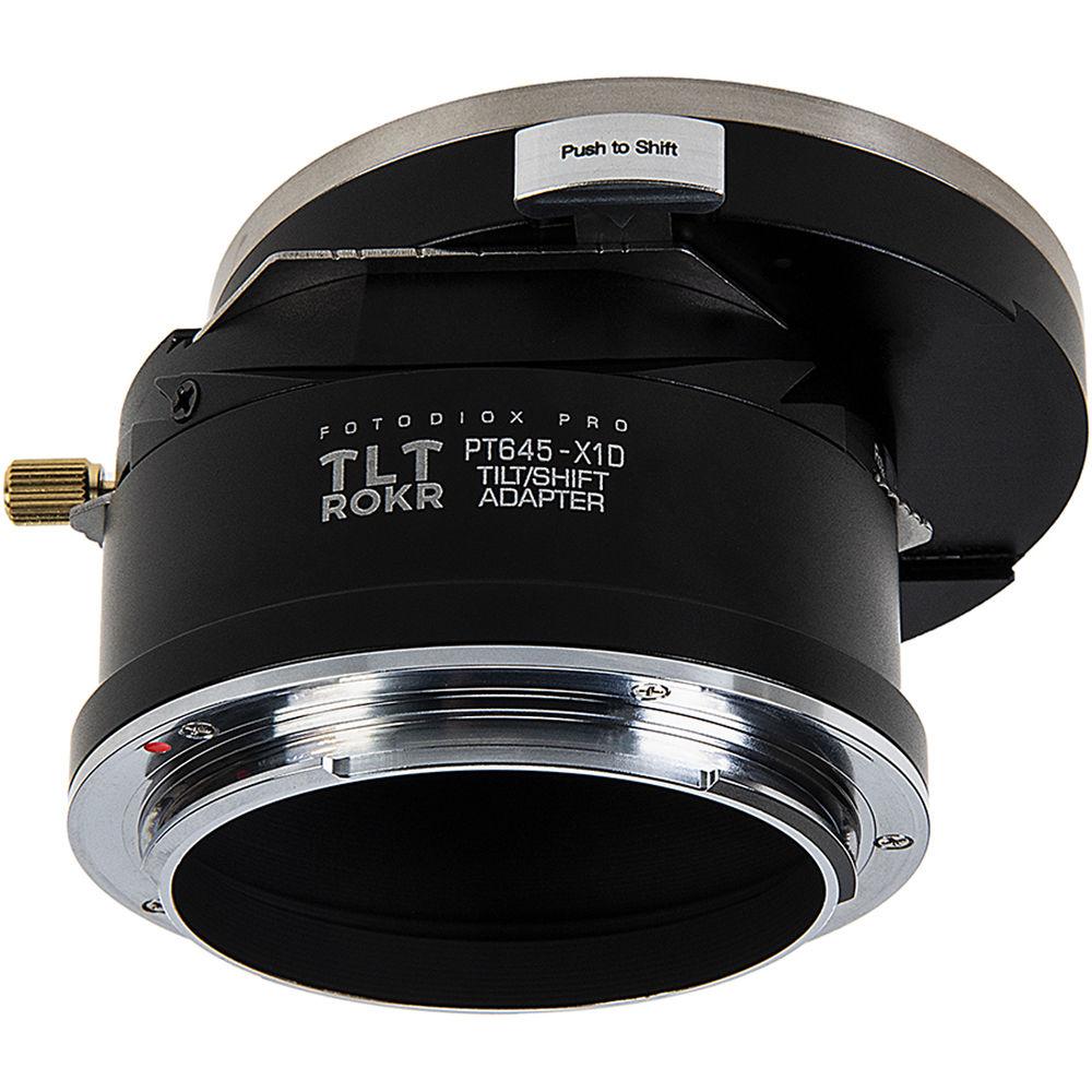 FotodioX Pro TLT ROKR Tilt Shift Adapter for Pentax 645 Mount Lens to Hasselblad XCD Mount Camera