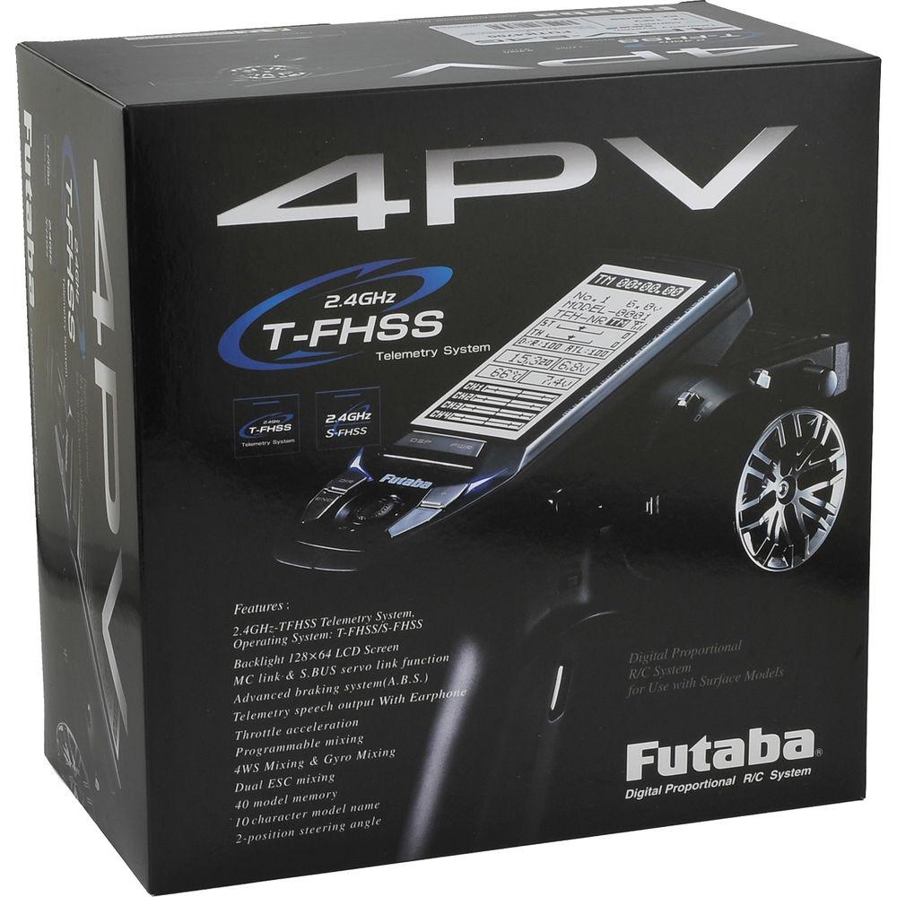 Futaba 4Pv 4-Channel 2.4Ghz S-Fhss T-Fhss Radio System W R304Sb Receiver