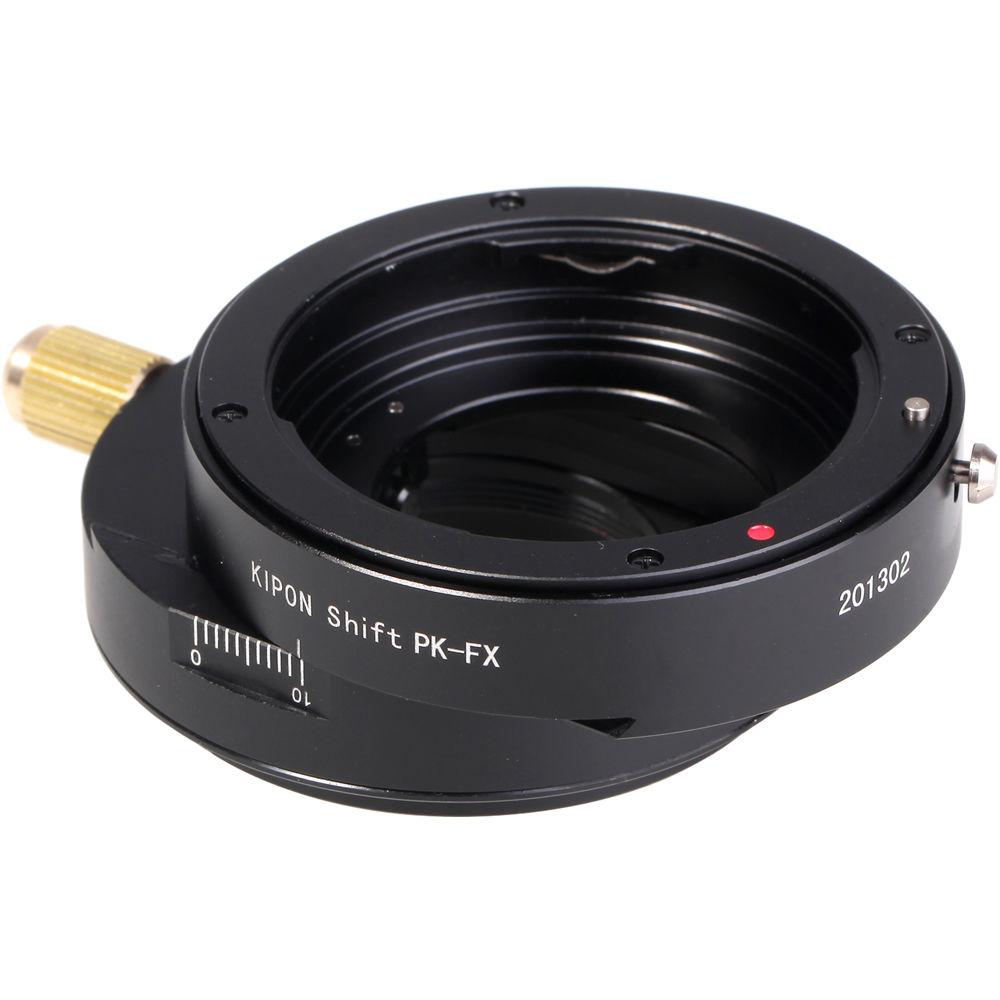 KIPON Shift Lens Adapter for Pentax K Lens to FUJIFILM FX Camera