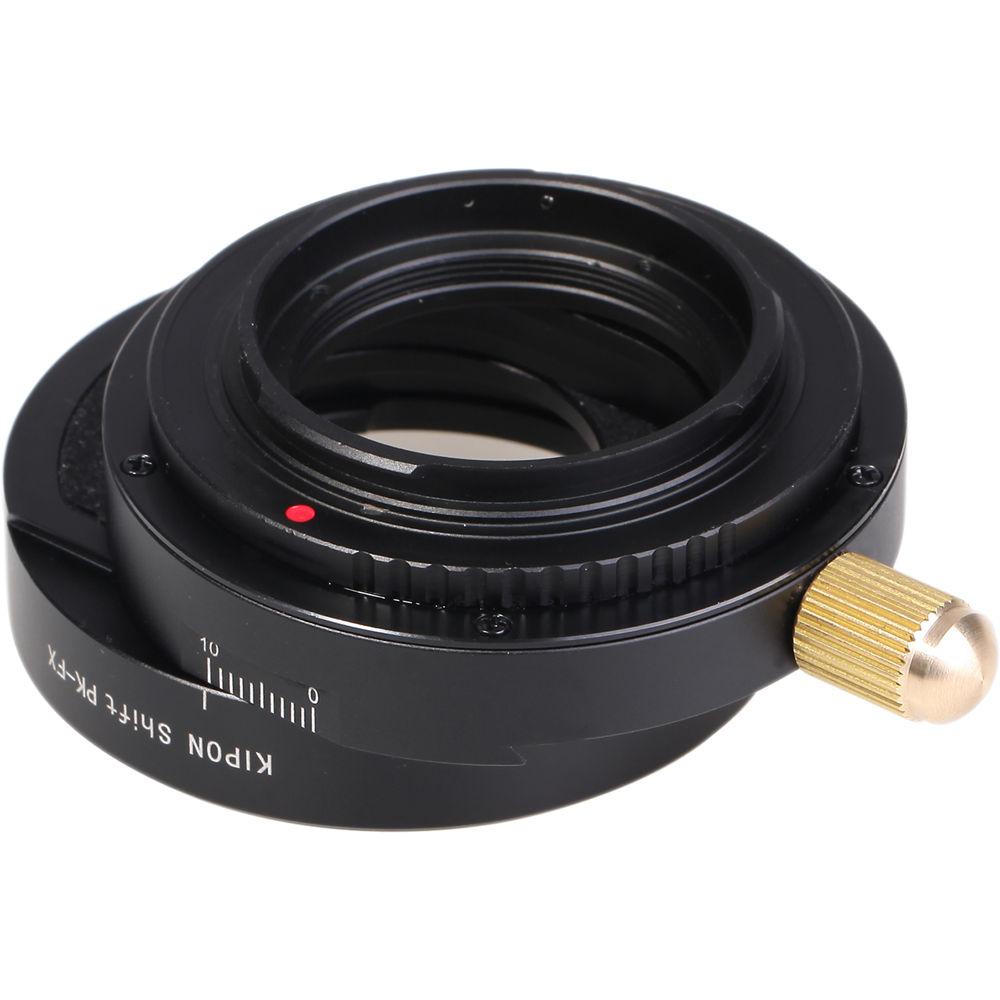 KIPON Shift Lens Adapter for Pentax K Lens to FUJIFILM FX Camera