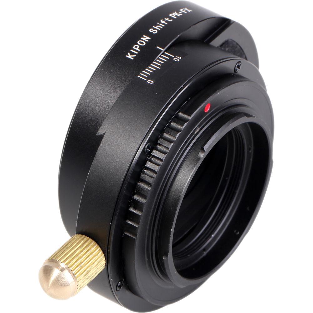 KIPON Shift Lens Adapter for Pentax K Lens to FUJIFILM FX Camera